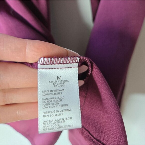 Paper Crane Cottagecore Tiered Top Smocked Chest Coquette Babydoll Blouse Size M - Picture 4 of 8